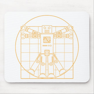 Roboter Mousepad Da Vincis Vitruvian