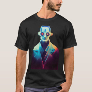 Roboter oder Mensch in einer schönen neuen Welt T-Shirt