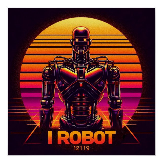 Roboter Poster (Vorderseite)