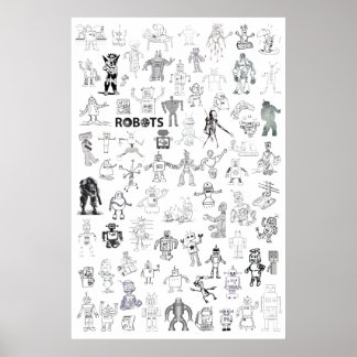 Roboter Poster