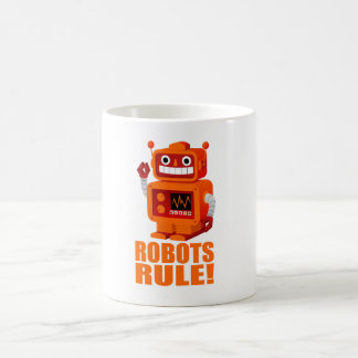 Roboter-Regel Kaffeetasse