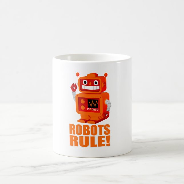 Roboter-Regel Kaffeetasse (Mittel)