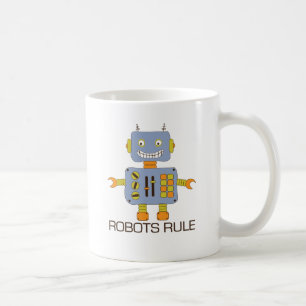 Roboter-Regel Kaffeetasse