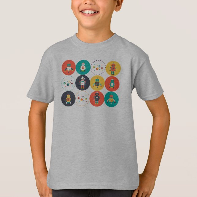 Roboter-Regel-T - Shirt (Vorderseite)