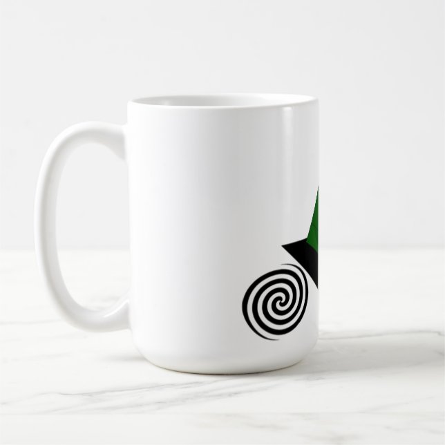 Roboter, Reiten, Fahrrad Kaffeetasse (Links)