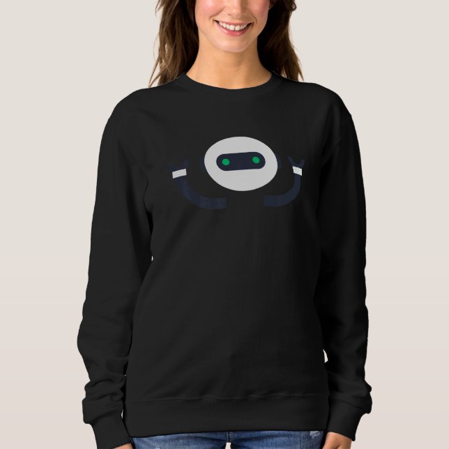 Roboter Roboter-Ingenieur Sweatshirt (Vorderseite)