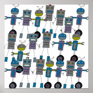 Roboter, Roboter, Roboter! Poster