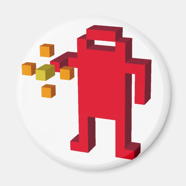 Roboter-Shooting Magnet (Vorne)