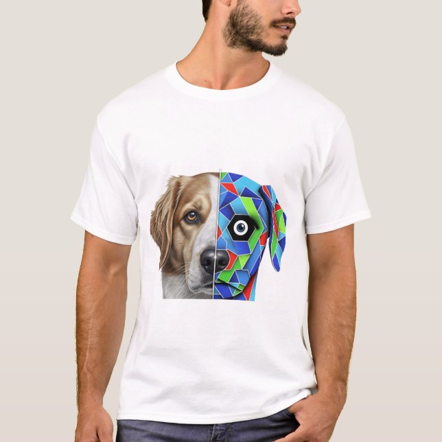 roboter Stil T-Shirt (Vorderseite)