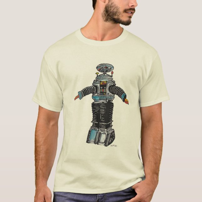 Roboter T-Shirt (Vorderseite)