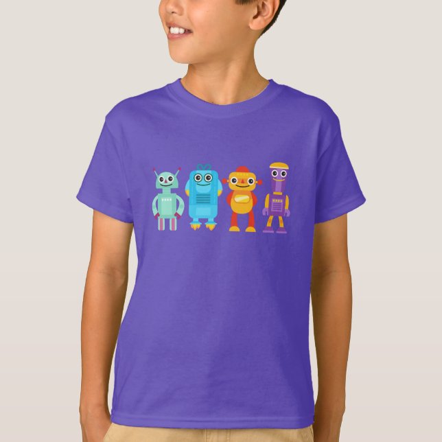 Roboter-T - Shirt (Vorderseite)