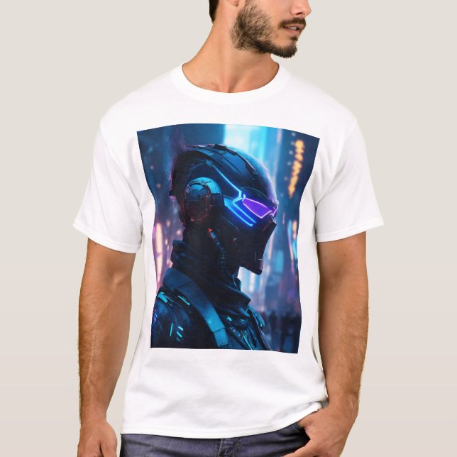 Roboter-T - Shirt (Vorderseite)