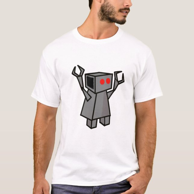 Roboter T-Shirt (Vorderseite)