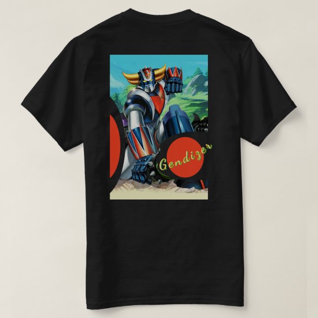 Roboter T-Shirt (Design Rückseite)