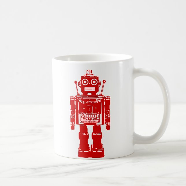 Roboter-Tasse Kaffeetasse (Rechts)
