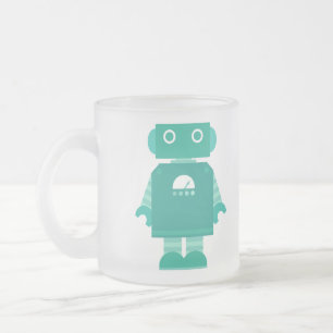 Roboter-Tasse Mattglastasse