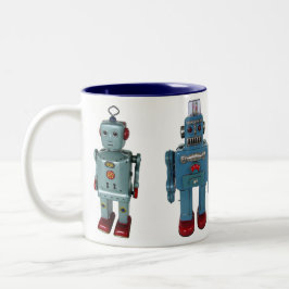 Roboter-Tasse Zweifarbige Tasse