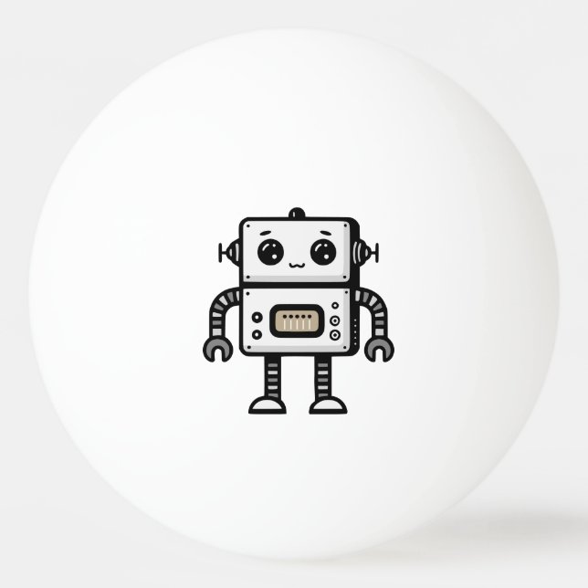 Roboter Tischtennisball (Vorderseite)