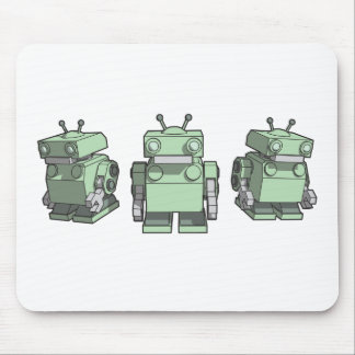 Roboter-Trio mousepad