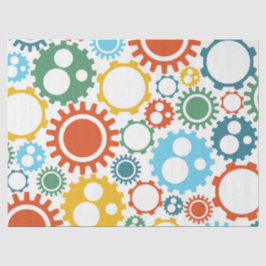 Roboter übersetzt Muster Seidenpapier