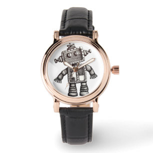 Roboter-Uhr Armbanduhr
