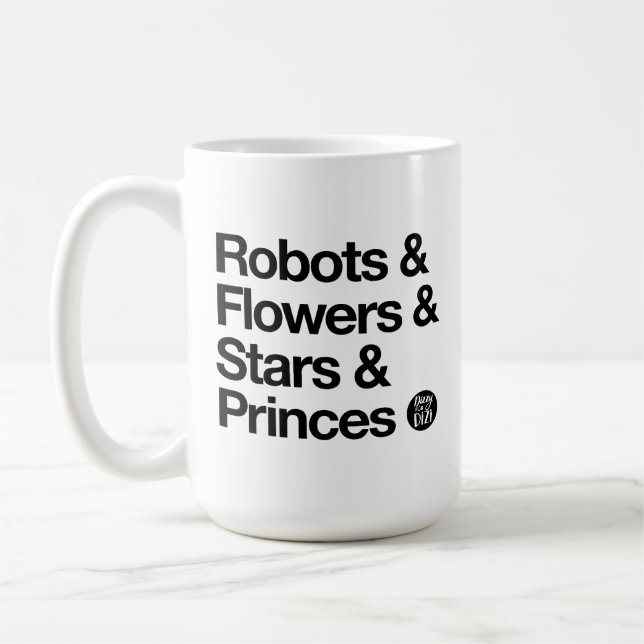 Roboter und Tasse (Links)