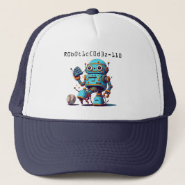 Roboterbaseballkugel Truckerkappe