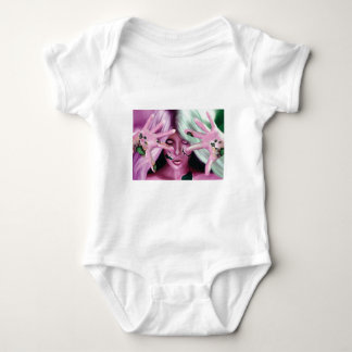 Roboterfrau Baby Strampler