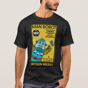 Robotergeschenke für Jubiläumsmenschen T-Shirt
