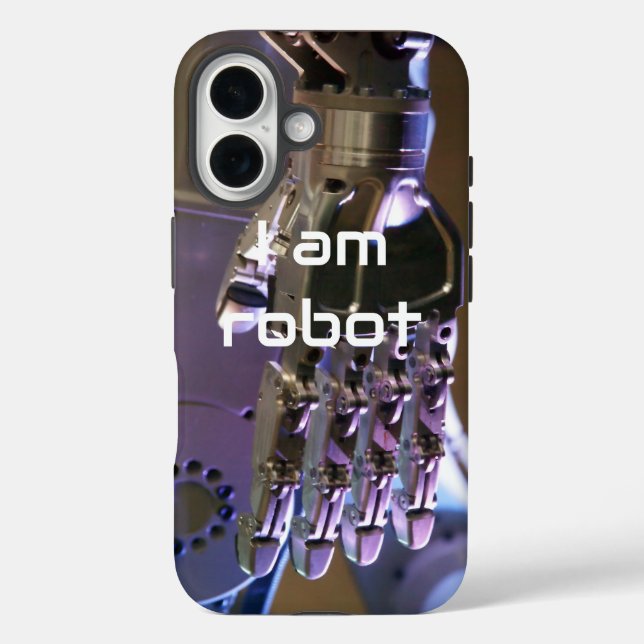 Roboterhände  iPhone 16 hülle (Rückseite)