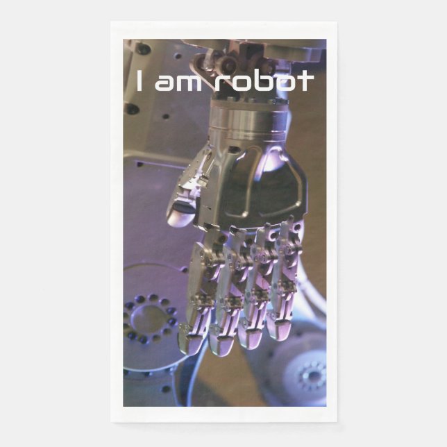 Roboterhände  serviette (Vorderseite)