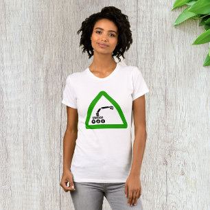 Roboterkreuzungswarnschild T-Shirt