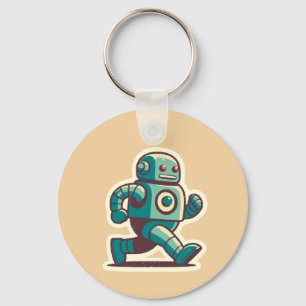 Roboterläufer Schlüsselanhänger