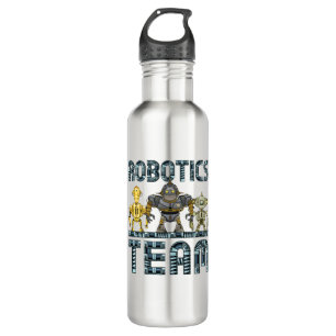 Roboterteam Edelstahlflasche