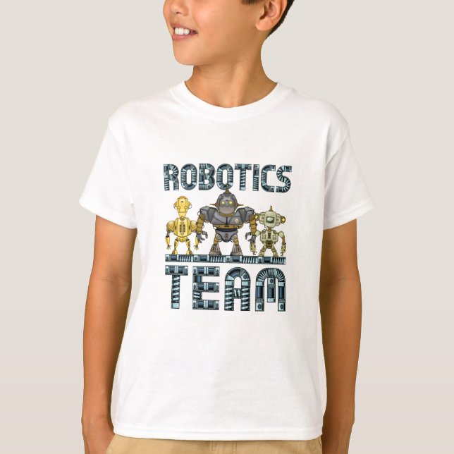 Roboterteam T-Shirt (Vorderseite)