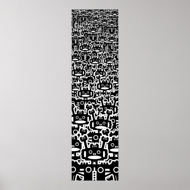 Robotervielfalt Poster (Vorne)