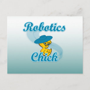 Robotics Chick #3 Postkarte