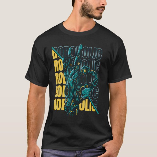 Robotics Cool Ai Artificial Intelligence Robots T-Shirt (Vorderseite)