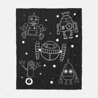 Robotics Kids Robots Boys Robot Children Fleecedecke