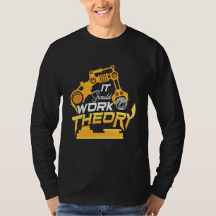Robotics Machine Learning Robotik Engineeri T-Shirt