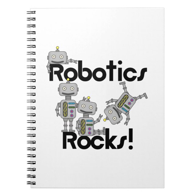 Robotics Rocks Notizblock (Vorderseite)