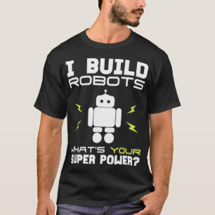 Robotics Team Tshirt Geschenk Roboter Ingenieur