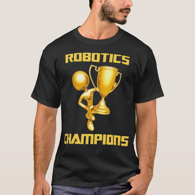 Robotik Champions T-Shirt (Vorderseite)