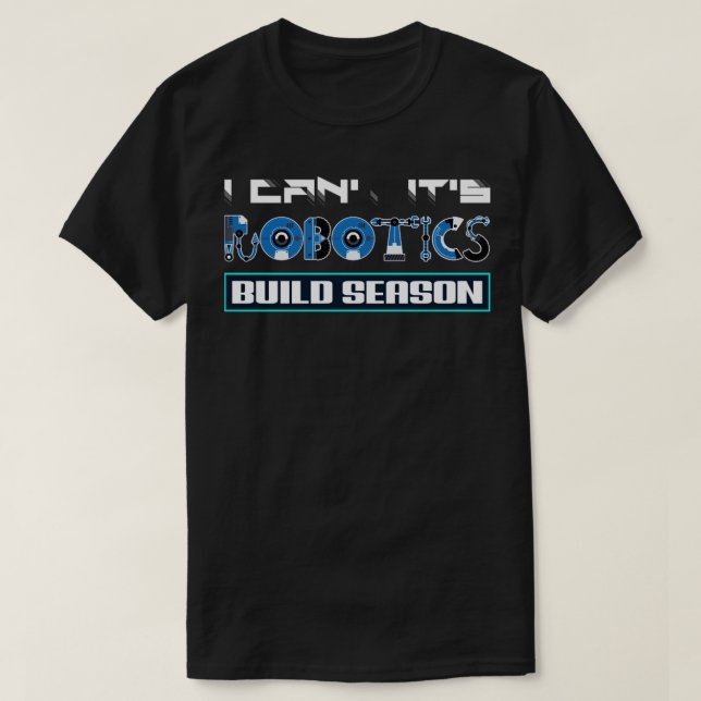 Robotik Engineering Humanoid Roboter Funny Machine T-Shirt (Design vorne)