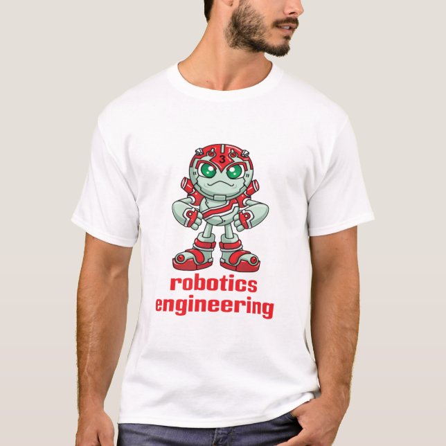 Robotik Engineering T- T-Shirt (Vorderseite)