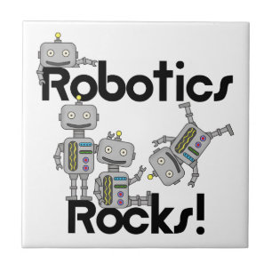 Robotik-Felsen Fliese