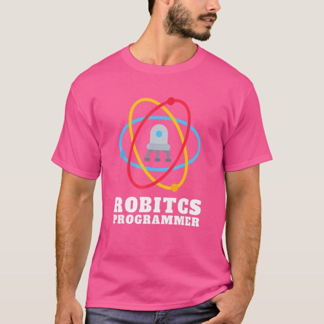 Robotik Roboter Droid Builder and Robotics Program T-Shirt (Vorderseite)