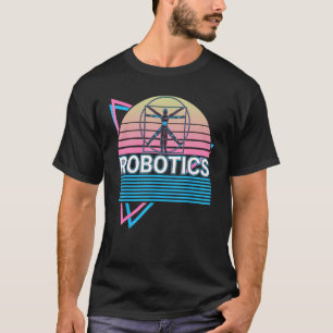 Robotik Roboter Retro T-Shirt