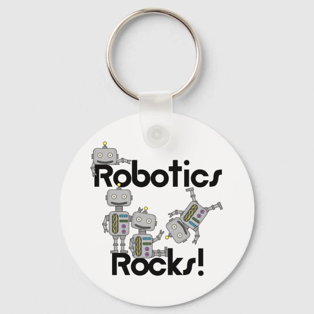 Robotik Rocks Schlüsselanhänger (Vorderseite)