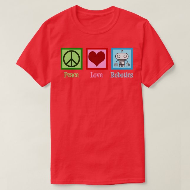 Robotik T-Shirt (Design vorne)